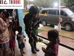 Tim Patroli Gabungan Koops TNI Papua Evakuasi 21 Pengungsi di Aifat Timur Jauh Maybrat