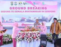 Polda Metro Jaya Groundbreaking TK Kemala Bhayangkari 54 Serpong, Dukung Pendidikan Anak Sejak Dini