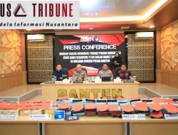 71 Kg Sabu Berhasil Diungkap Ditresnarkoba Polda Banten