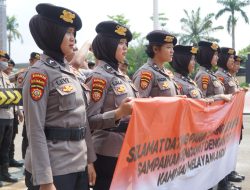Ditsamapta Polda Banten Gelar Pelatihan Simulasi Penanganan Unjuk Rasa