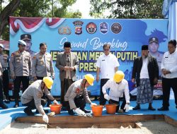 Kapolda Banten Resmikan Ground Breaking Jembatan Merah Putih Presisi, Wujudkan Akses dan Harapan Baru Masyarakat