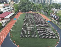 Kapolda Metro Jaya Pimpin Apel 2.098 Personel Brimob di Stadion Presisi, Tekankan Sikap Disiplin dan Humanis