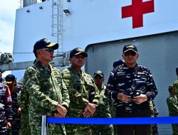 Panglima TNI Dampingi Menhan RI Tinjau Latihan Gabungan di Karimunjawa