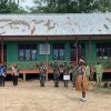 Antusiasme Tinggi Warnai Upacara Hardiknas di SD Naena Kekwa Bersama Satgas TMMD Kodim 1710/Mimika