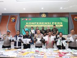 Operasi Antik LK 2026 Berakhir, Polda Riau Bongkar 435 Kasus Narkoba dan 557 Tersangka Diamankan 