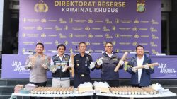 Polda Metro Jaya dan Bea Cukai Gagalkan Penyelundupan Merkuri di Tanjung Priok