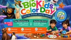BioKids Color Day, Cara Seru Anak anak Belajar Mencintai Satwa di Ancol