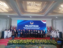 Pertama Kali Serentak, Garnita Malahayati NasDem DKI Jakarta Lantik DPW, DPD, dan DPC