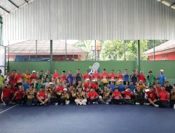 Semarak HUT Bhayangkara ke-80, Polda Banten Gelar Turnamen Tenis Perkuat Soliditas Antar Instansi