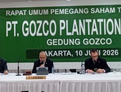 Public Expose 2026, PT Gozco Plantations Tbk Bukukan Laba Bersih Rp107,6 Miliar, Naik 72,41 Persen