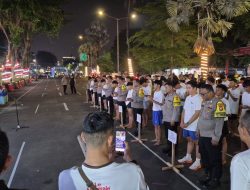 Meriahkan Hari Bhayangkara ke-80, Polres Metro Jakarta Pusat Gelar Night Run