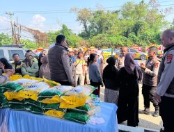 Peringati HUT Bhayangkara ke-80, Polda Banten Salurkan 3,5 Ton Beras bagi Masyarakat