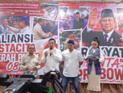 Aliansi Asta cita Merah Putih Dukung Prabowo 08 Dua Periode