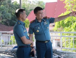 Jelang Pergantian Komandan, Lanal Nias Gelar Rangkaian Tour Fasilitas, Memorandum, Exit Briefing dan Berbagi Bersama Anak Yatim