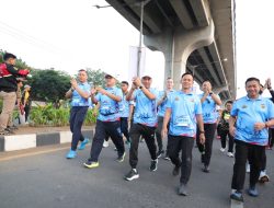 Kapolda Sumsel Bersama Forkopimda Sapa Ribuan Peserta Sumsel Bhayangkara Run, Kuatkan Kolaborasi dan Soliditas Bumi Sriwijaya