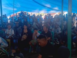 Tumbuhkan Semangat Kebersamaan, Kodim 1710/Mimika Kembali Gelar Nobar Piala Dunia Bersama Masyarakat