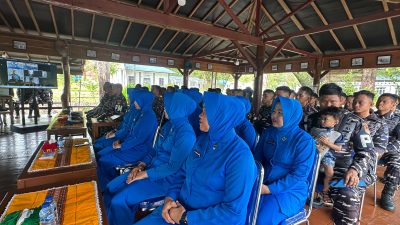 Danlanal Simeulue Disambut Forkopimda dan Seluruh Prajurit Kuatkan Keamanan Maritim Pantai Barat Indonesia
