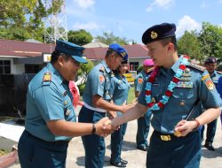 Lanal Ranai Lepas Danlanal Ranai dan Ketua Jalasenastri Dengan Suasana Haru dan Bangga