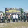 Prajurit Lanal Bintan Ikuti Upacara Pembukaan TMMD Ke-129 Kodim 0315/TPI di Desa Busung
