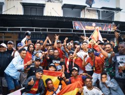 Kodim 1710/Mimika Gelar Nobar Final Piala Dunia 2026 di Tiga Lokasi Bersama Masyarakat