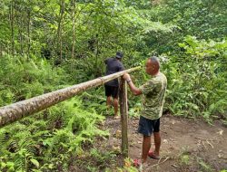 Hadirkan Harapan Baru : Program TNI Manunggal Air Bersih Capai Progres 70 Persen Pada Kegitan TMMD Ke-129 Kodim 1807/Sorong Selatan