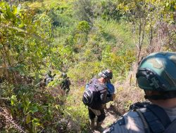 Patroli Dialogis dan Layanan Kesehatan Warnai Kegiatan Satgas Ops Damai Cartenz-2026 di Distrik Sinak