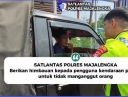 Edukasi Masif, Satlantas Majalengka Sosialisasikan Larangan Pick Up Bawa Orang