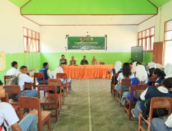 Selamatkan Masa Depan Bangsa, Satgas TMMD ke-129 Kodim 1505/Tidore Gelar Penyuluhan Bahaya Narkoba