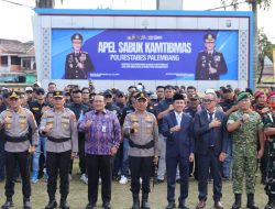 Pimpin Apel Sabuk Kamtibmas, Kapolda Sumsel Ajak Masyarakat Perkuat Persatuan dan Tolak Provokasi Pemecah Belahljp