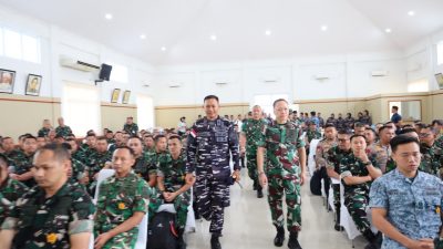 Danlanal Dumai Terima Kunjungan Kuliah Kerja Iptek Pasis Seskoau Angkatan 65 TP. 2026