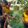 Brimob Polda Metro Jaya Panen Hasil Program Ketahanan Pangan