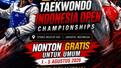 Tak Sekadar Meraih Poin Olimpiade, Indonesia Open nenjadi Momentum PBTI Membangun Legacy Taekwondo Indonesia