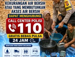 Hadapi Musim Kemarau, Polda Banten Siapkan Layanan Bantuan Air Bersih Melalui 110