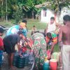 Koramil 1710-07/Mapurujaya Salurkan Bantuan Air Bersih untuk Warga Kampung Mwuare