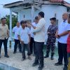 Komandan Lanal Nias Dampingi Gubernur Sumut Bobby Nasution Tinjau Fasilitas Kesehatan dan Budidaya Rumput Laut di Nias Utara
