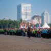 Polda Metro Jaya Gelar Apel Kebangsaan Sambut Hari Ulang Tahun ke-81 Republik Indonesia