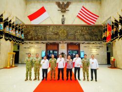 Kapolri Hadiri Silaturahmi Strategis Pimpinan Lembaga Negara di Mabes TNI AL