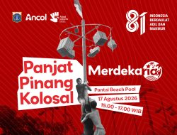 Meriahkan HUT RI ke-81, Ancol Gelar “Merdekaria – The People’s Celebration” dan Buka Akses Gratis Masuk pada 17 Agustus 2026