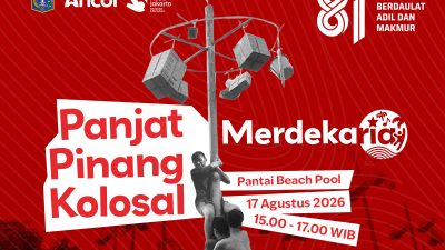 Meriahkan HUT RI ke-81, Ancol Gelar “Merdekaria – The People’s Celebration” dan Buka Akses Gratis Masuk pada 17 Agustus 2026