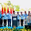 Wapang TNI Hadiri Peresmian PLTS 100 GWp Tahap Pertama Oleh Presiden RI