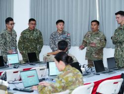Staff TNI Dan Militer Negara Mitra Simulasikan Operasi Gabungan Dalam Super Garuda Shield 2026