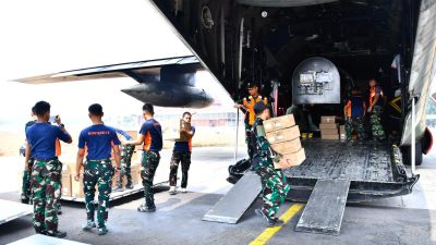 TNI Salurkan Dukungan Peralatan Penanganan Karhutla ke Kalimantan Tengah