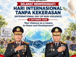 Polda Banten Ajak Masyarakat Wujudkan Perdamaian pada Hari Internasional Tanpa Kekerasan