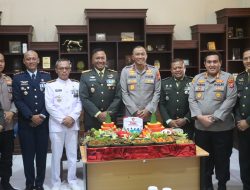 Sambangi Makorem di HUT TNI ke-81, Wakapolda Banten Perkuat Sinergi TNI-Polri