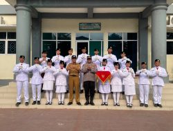 Kapolsek Labuan Polres Pandeglang Tanamkan Nilai Karakter Pancasila di SMKN 3 Pandeglang