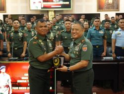 Wapang TNI Tekankan Nilai Kepemimpinan kepada Pasis Dikreg ke-68 Seskoad