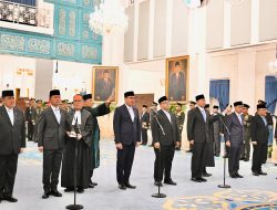 Panglima TNI Hadiri Pelantikan Pejabat Strategis, Perkuat Penyelenggaraan Pemerintahan