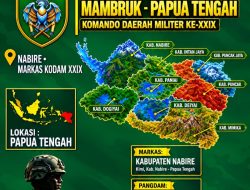 Kodam XXIX/Mambruk Resmi Berdiri di Nabire, Perkuat Pertanahan dan Pengabdian TNI AD di Papua Tengah