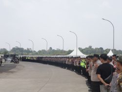 200 Personel Gabungan Amankan Pertandingan Sepak Bola di Banten International Stadium
