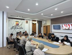 Polda Banten Perkuat Sinergi dengan Insan Pers melalui Pembahasan Perjanjian Kerja Sama